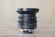 美品 Konica M-HEXANON ヘキサノン 28mm F2.8 Leica ライカMマウント フード付き コニカ _画像7