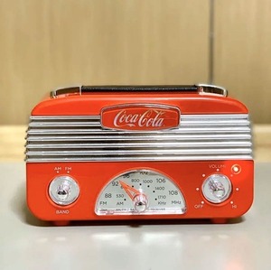 【匿名配送】Coca-Cola（コカコーラ） vintage FM/AM Radio 未開封