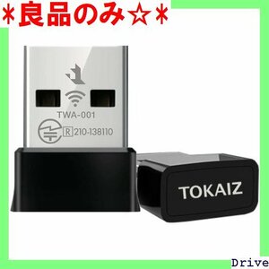 良品のみ☆ TOKAIZ 対応 OS Windows/Mac usb無線アダプター Wi-Fi5 子機 WiFi 無線LAN 34