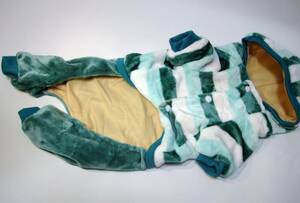 Собачья одежда Акриловая ткань зеленый тон m ②