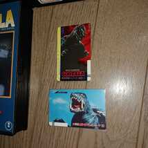 美品 ゴジラ VHS 5本セット テレホンカード 2枚セット テレカ ガメラ GODZILLA ビデオテープ_画像4