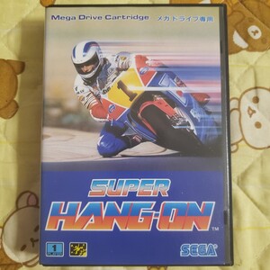 【箱・取説付 動作確認済】SEGA スーパーハングオン メガドライブ版