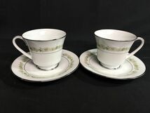 【G735】1円スタート Noritake/ノリタケ カップ＆ソーサー 12客セット 洋食器 ティーカップ ブランド食器_画像2