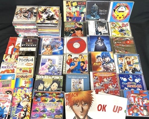 [G631]1 иен аниме CD совместно 60 листов и больше песни из аниме Pokemon Ghibli Doraemon .. черепаха Lupin Slam Dunk Ultraman Rayearth 