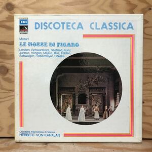 K2FJJ1-220111 レア［LP レコード Mozart:LE NOZZE DI FIGARO 3C153-01751］DISCOTECA CLASSICA