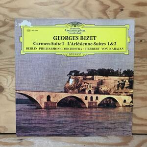 K2FJJ1-2201113 レア［LP レコード ジョルジュ・ビゼー MG 2294］カルメン アルルの女