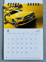 ♪卓上カレンダー　メルセデス・ベンツ Mercedes-Benz 2019年★未使用★送料無料_画像3