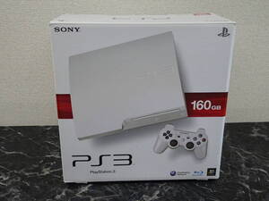 【ゲーム機本体】 SONY PS3 PlayStation 3 HDD 160GB CECH-3000A クラシック・ホワイト 本体 中古