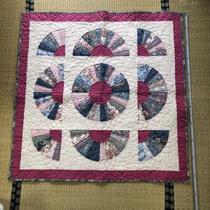 ベビーキルト パッチワーク ハンドメイド 一点物 リバティ
