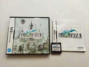 ファイナルファンタジー3 ニンテンドーDS Nintendo DSソフト ゲームソフト FF3 FINAL FANTASY 送料無料
