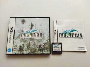 ファイナルファンタジー3 ニンテンドーDS Nintendo DSソフト ゲームソフト FF3 FFⅢ FINAL FANTASY 送料無料