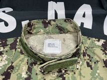 中古美品　USN 米軍実物 NWU TYPE3 AOR2 M/S_画像4