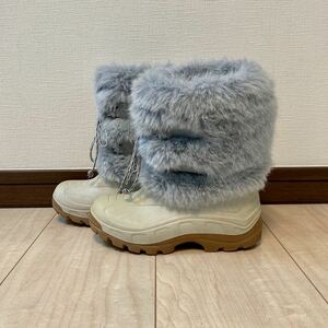 キッズ◆Olang Boots◆ファー スノーブーツ オラング ブーツ 長靴 子供 19.5cm レインブーツ 雪 雨 スノー