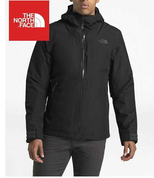 新品ザノースフェイスTHE NORTHFACEインラックスインスレートジャケットパーカS　中綿裏起毛フリースInlux Inslate jacket　ブラック