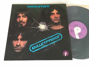 【72年UKオリジナル】Hard Stuff / Bulletproof コーティングゲートフォールドLP PURPLE RECORDS TPSA7505 良好美品,スリーブあり,