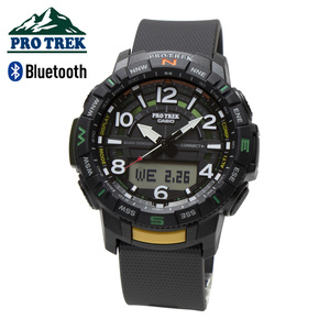 CASIO カシオ PROTREK プロトレック PRT-B50-1 Bluetooth 登山 腕時計 アウトドア 歩数計 方位計 高度計 気圧計 温度計 GPS スマホ連動