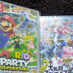 Nintendo Switch　大乱闘スマッシュブラザーズ　マリオパーティー　新品未開封