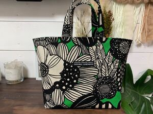ハンドメイド☆トートバッグ☆ミニ ランチバッグ 北欧 女性
