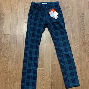 Right-on ライト-オン チェック柄 パンツ 暖かい Sサイズ