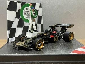 karutso made 1/43 Lotus 72D world Champion E.fitsupa Rudy 