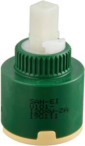 . SANEI PU101-120X SANEI純正部品 シングルレバー用カートリッジ 混合栓補修部品 234
