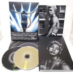 【超貴重!!!】SOL from BIGBANG★JAPAN TOUR RISE 2014★初回限定盤 2DVD+PHOTOBOOK★良好 ビッグバン ソル 即決