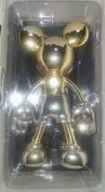 DISNEY ミッキー マウス ゴールド シルバー メタル フィギュア 可動 限定品 ディズニー Tokyo Disneyland Mickey Mouse Metal Figure 希少_画像2