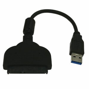 同梱可能 SATA-USB3.0 変換ケーブル SSD/HDD用 2.5インチ専用 ノイズフィルター付き HIDISC VVD-U3SATANR/0087