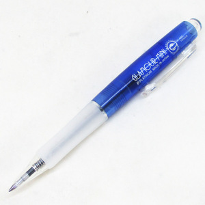 同梱可能 プラチナ万年筆 油性ボールペン 0.7mm インク黒 BGMQ-100 日本製 #59 クリアブルーｘ１０本セット/卸