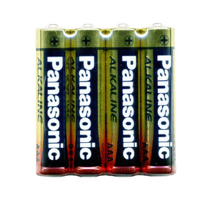 送料無料 単3電池 単4電池 単四アルカリ電池 AAA 金パナ 乾電池 パナソニック LR3T/4S　4本組ｘ２パック/卸