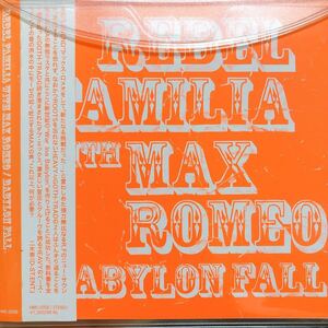 【極美品】Rebel Familia with MAX ROMEO / Babylon Fall CD