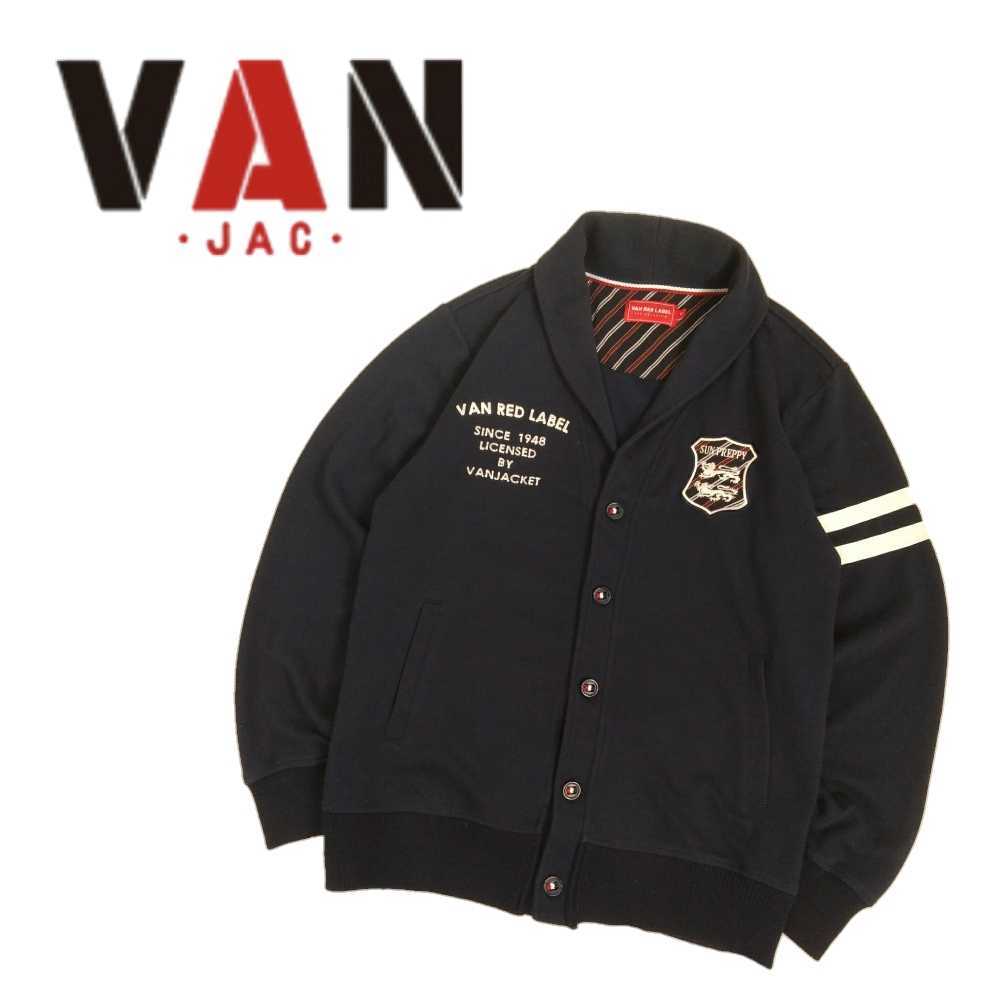 即日発送 VAN JACKET レタードセーター 70th 記念モデル Red L
