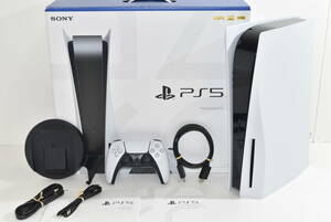 25Ldd 【中古品】 SONY PlayStation5 CFI-1000A ディスクドライブ搭載モデル PS5 本体 コントローラー ソニー プレイステーション５ ゲーム