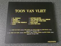 ★☆【CD】Toon Van Vliet / トーン・ファン・フリート【デジパック】☆★_画像2