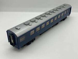 即決　オハネ12(青) TOMIX HO-500 旧製品　中古　鉄道模型　ジャンク　現状品　HOゲージ　元箱なし