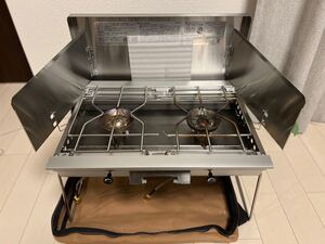 希少品 スノーピーク ギガパワーツーバーナー液出し オプションケース付き