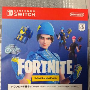 Nintendo Switch フォートナイト FORTNITE Specialセット ワイルドキャットバンドル 特典コード