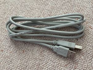 ケーブル USBケーブル USB2.0ケーブル 約1.7m (タイプA-タイプB)