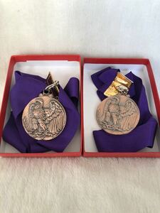  volleyball medal 2 piece set 