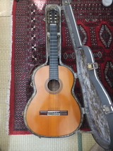 SAKAZO NAKADE LUTHIER No,41 No,5000 1977年製 中出阪蔵 ルシアー クラシックギター 為書きラベルあり TAKABEハードケース付_画像1