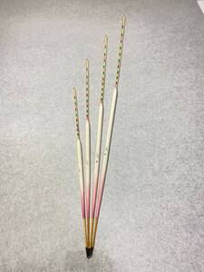 一志 底釣り パイプ 1,3,5,7番 かなりの美品です。 へら へらぶな 浮き