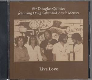 輸 Sir Douglas Quintet Live Love◆規格番号■EDCD-557◆送料無料■即決●交渉有