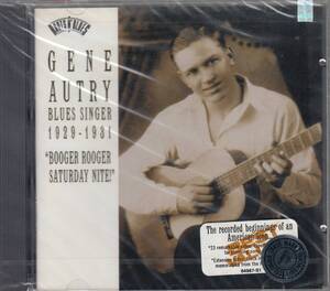 輸 Gene Autry Blues Singer 1929-1931 未開封◆規格番号■CK-64987◆送料無料■即決●交渉有