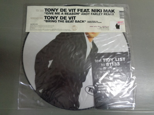 TONY DE VIT FEAT. NIKI MAK/GIVE ME A REASON(ANDY FARLEY REMIX)/4043　ピクチャーレコード