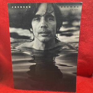 ▼JACKSON BROWNE I'M ALIVE　ジャクソン・ブラウン ギター ピアノ guitar piano 楽譜 洋楽 洋書 譜面 MILES AWAY/TAKE THIS RAIN 全10曲