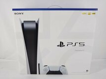 PS5 PlayStation5 プレイステーション5 本体 ディスクドライブ搭載 CFI-1100A01 通常モデル 未使用【1円スタート】_画像1