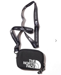 THE NORTH FACE ミニウォレット(ストラップ付) ブラック 【未使用 タグ付き】