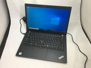 Lenovo ThinkPad T480s 型番：TP00092A 訳あり品 [Nwi]
