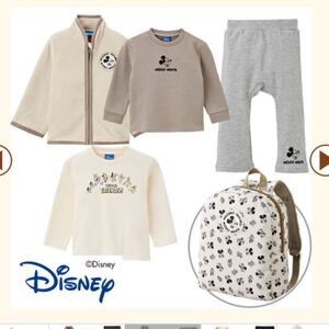 Paypayフリマ しまむら福袋 ミッキー 100 5点セット Paypayフリマ しまむら福袋 ミッキー 100 5点セット