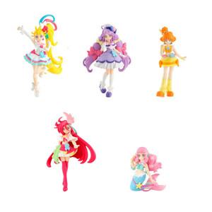 食玩★キャンディトイ トロピカル～ジュ！プリキュアキューティーフィギュア全５種★17r005902